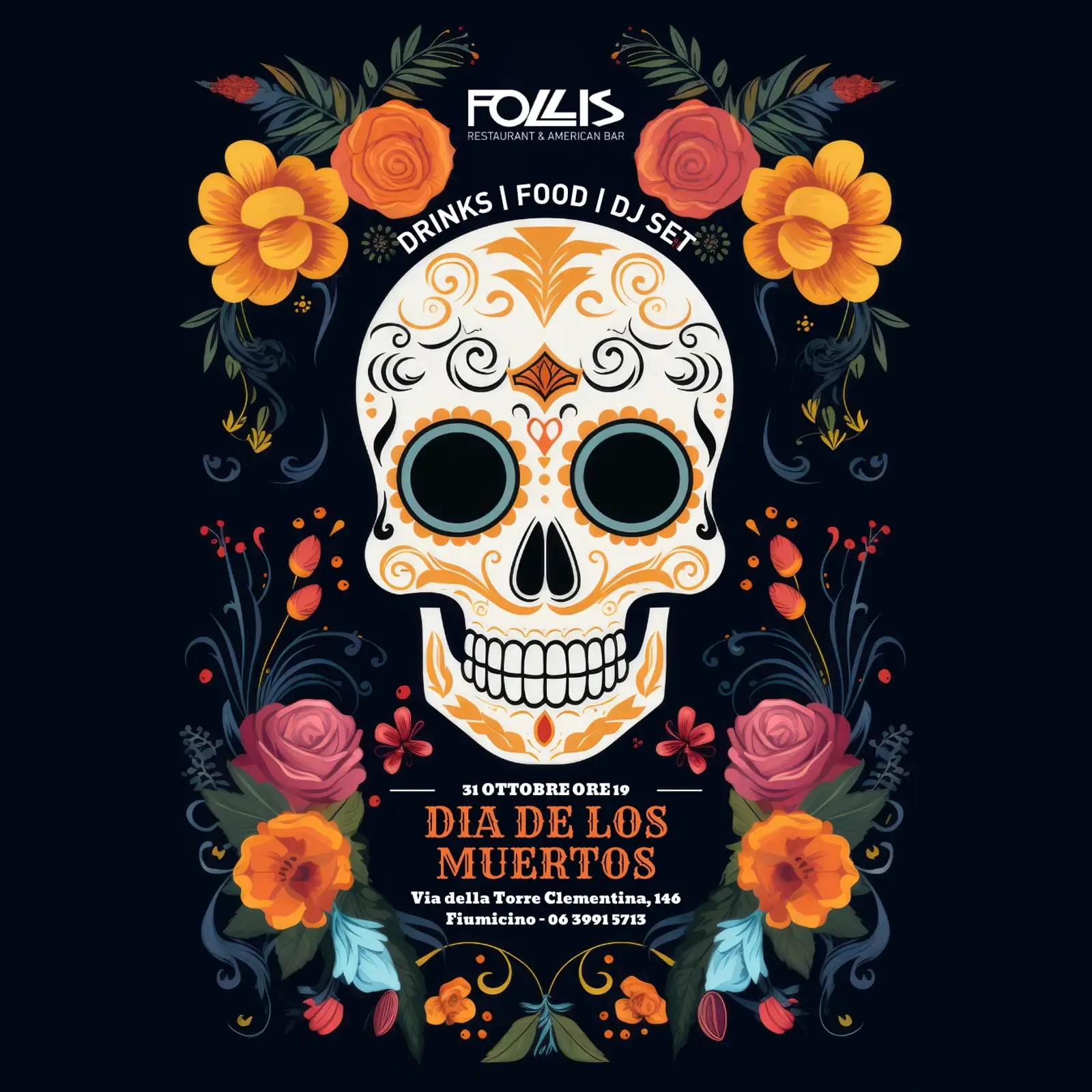 locandina-dia-de-los-muertos-follis-fiumicino